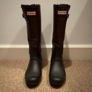 Hunter Rain Boots Insulated Inside